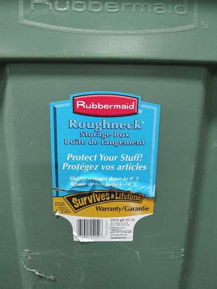 4 STORAGE TOTES - 31 AND 35 GALLONS