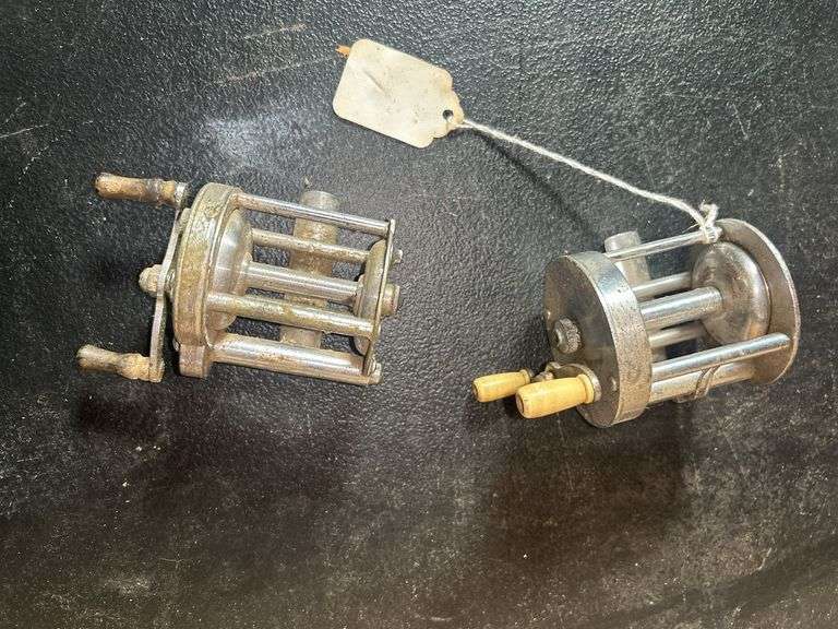 Two St. Lawrence Ocean City MFG Co. Fishing Reels image