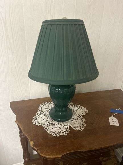 Accent Table with Lamp