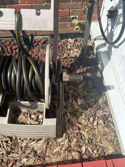 Ames Hose Reel Cart with Hose
