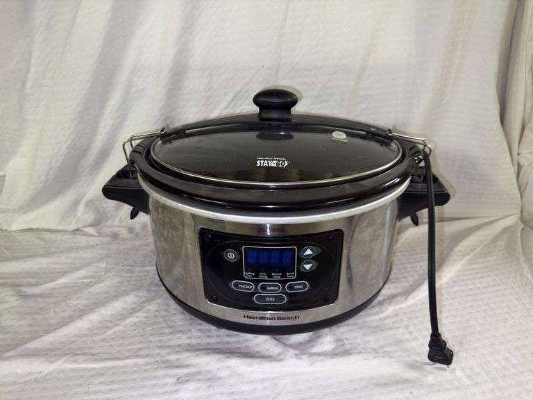 Hamilton Beach Stay or Go Slow Cooker with Probe