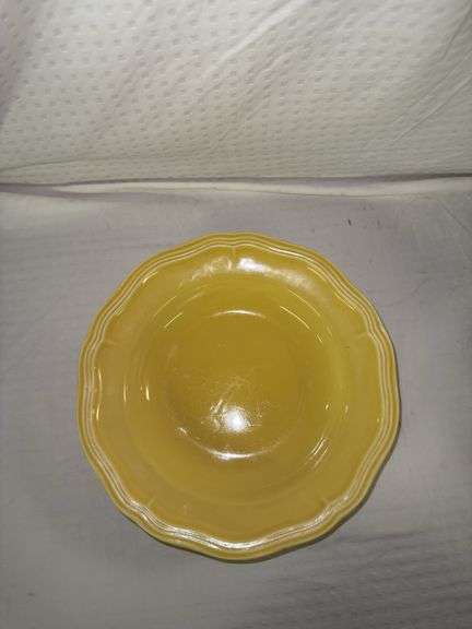 Bolero Ironstone Handpainted Bowl & Plate Set - Floral Design