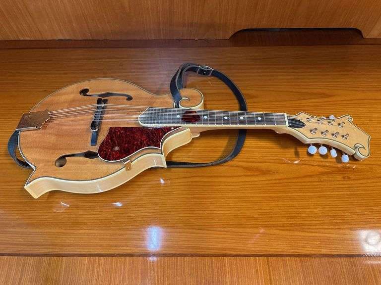 Eight-String Mandolin with Strap image