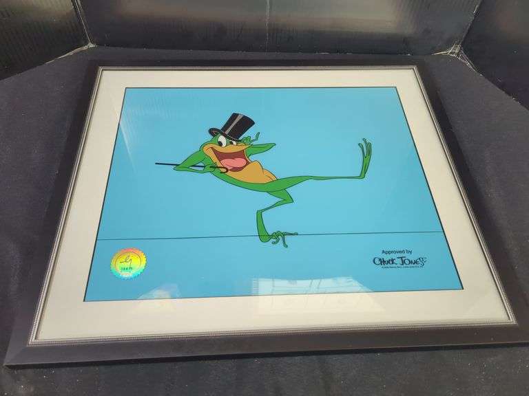 Warner Bros. Framed Sericel "Approved by Chuck Jones" image