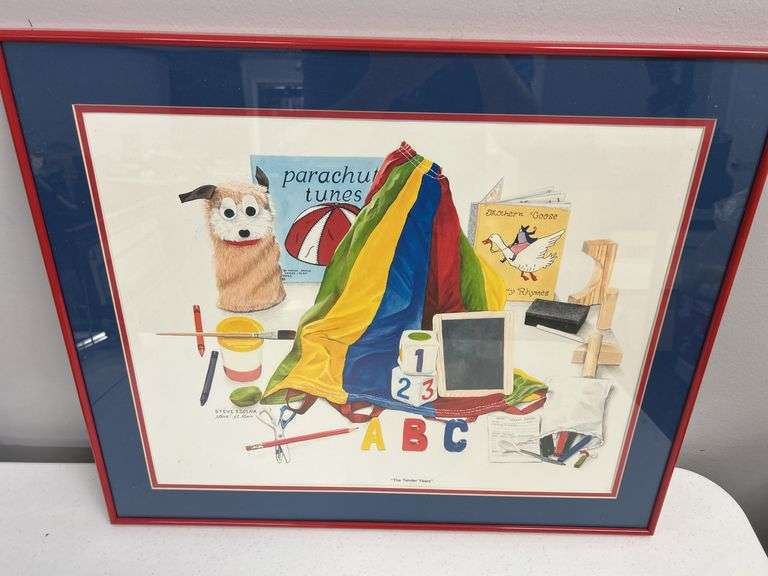 Steve St. Clair "The Tender Years" Framed Art Print