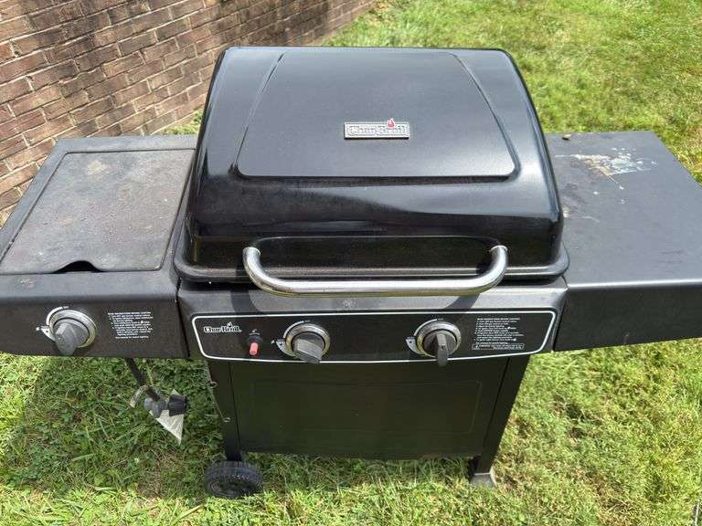Char-Broil Gas Grill with Cover and Briquettes image