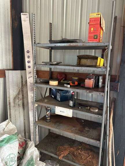 Shelving Unit with Assorted Items image
