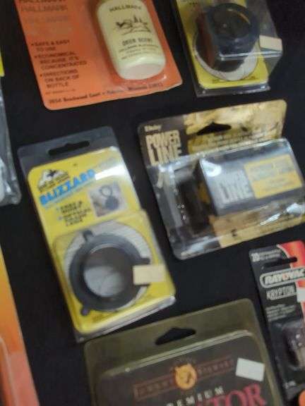 Assorted Hunting and Fishing Supplies