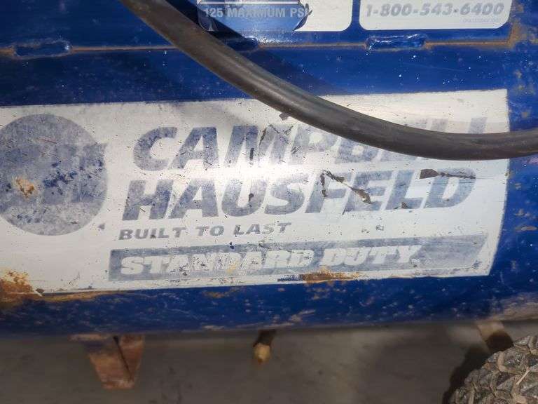 Campbell Hausfeld 4HP 13-Gallon Air Compressor with Hose Reel