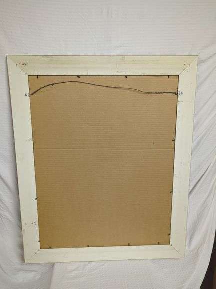 Framed Print of Church and Amazing Grace Sheet Music