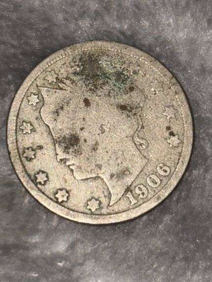 LIBERTY V NICKEL 1906 image