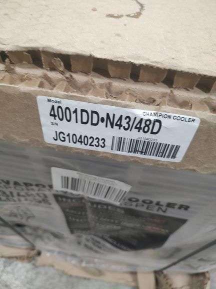 ASPEN MEDIA EVAPORATIVE COOLER - BRAND NEW