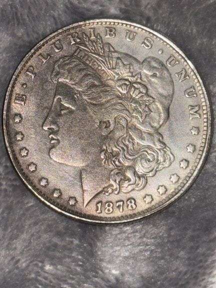 MORGAN SILVER DOLLAR REPLICA 1878 image