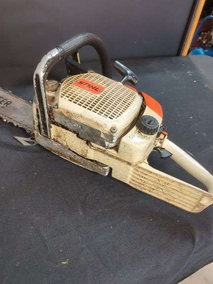 Stihl Chainsaw with Forester Platinum Chain