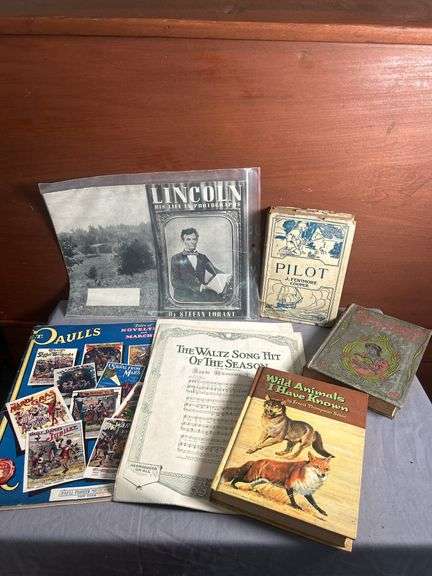 Collection of Books and Sheet Music image