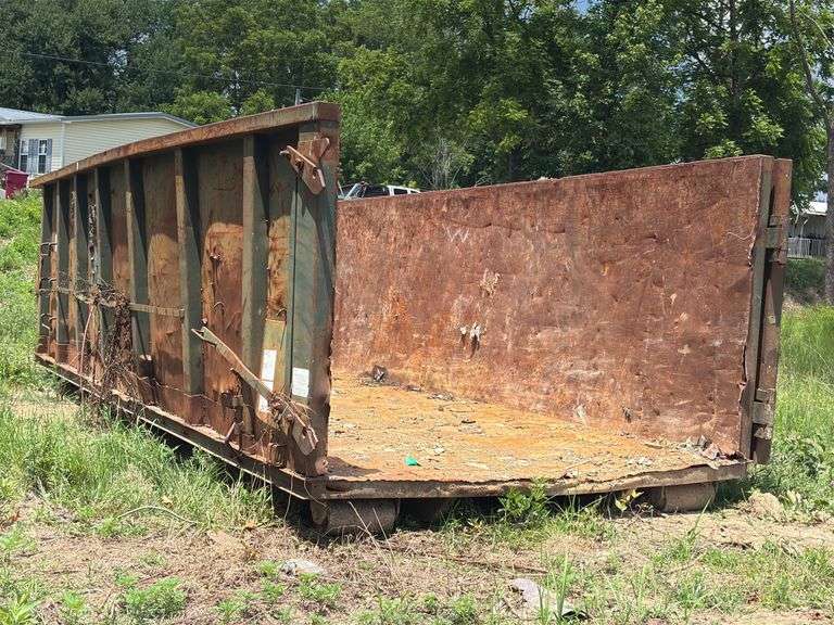 Large Roll-Off Dumpster