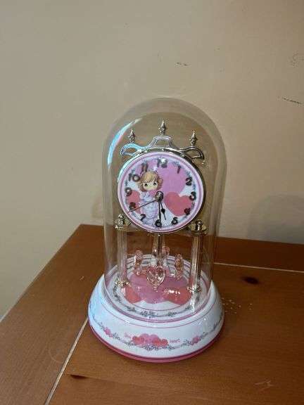 Precious Moments "You Are the Sweetest Heart" Dome Clock image