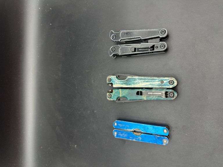 3 Multi-Tools: Hyper Tough, Mossy Oak, and Sheffield