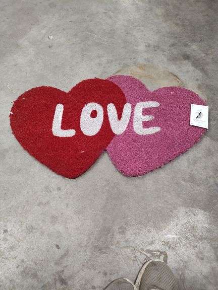 THRESHOLD LOVE DOORMAT 18X30