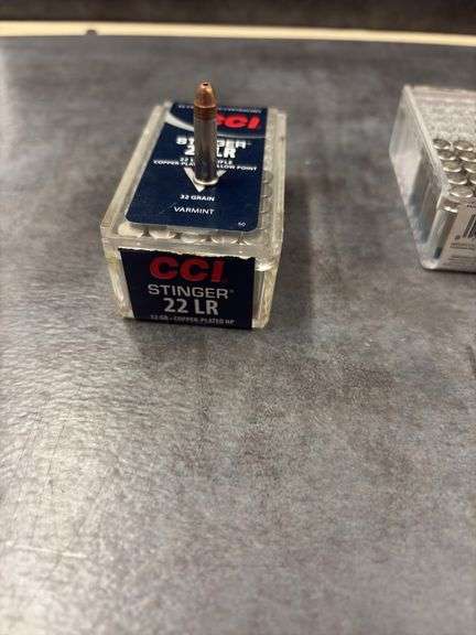 CCI Ammunition Lot - .22 LR Stinger & Velocitor
