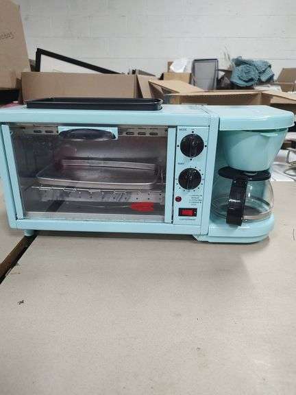 AMERICANA TOASTER OVEN COFFEE MAKER COMBO