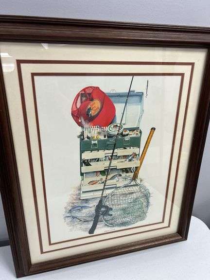 Steve St. Clair 'Spring Fever' Framed Fishing Print