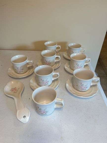 Pfalzgraff Yorktowne Cup and Saucer Set image