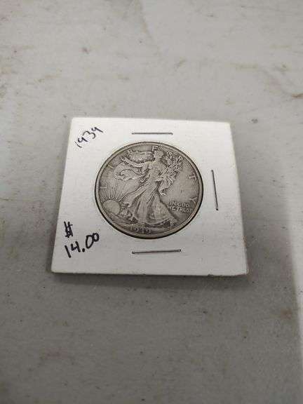 1939 WALKING LIBERTY SILVER HALF DOLLAR image