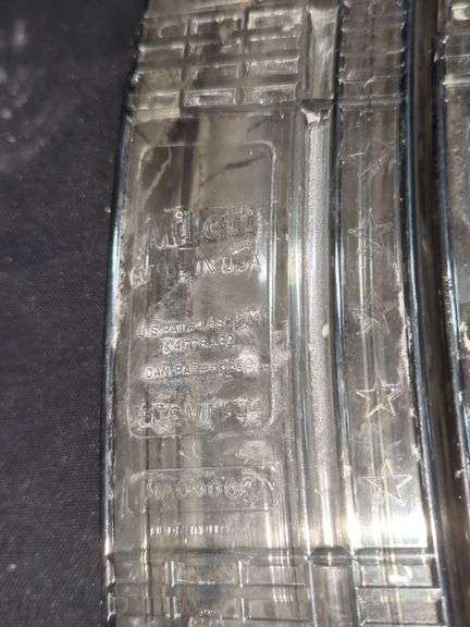 Two Millett Ruger Mini-14 .223 Magazines