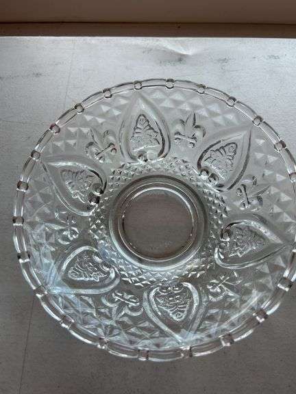 Assorted Clear Glass Serving Dishes