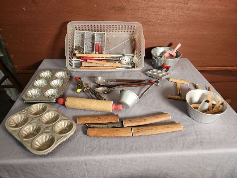 Assorted Kitchen Utensils and Baking Tools image