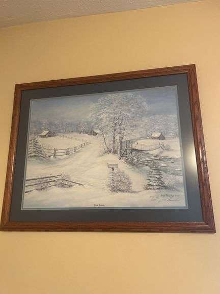 Fred Thrasher "Silent Serenity" Framed Print, Signed and Numbered image
