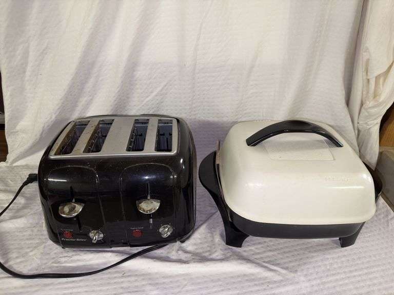 Proctor Silex Toaster & Presto Electric Skillet