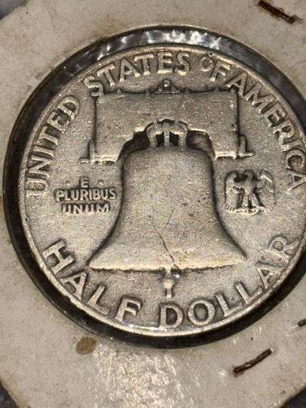 FRANKLIN HALF DOLLAR 1953 D SILVER