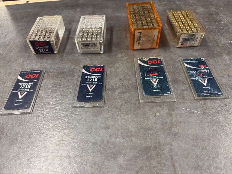 CCI Ammunition Lot - .22 LR Stinger & Velocitor
