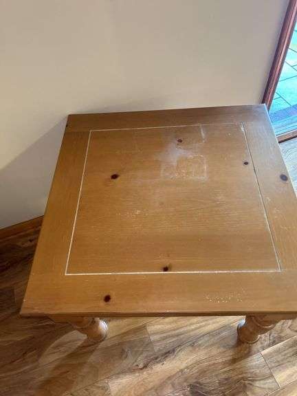 Wooden Side Table with Drawer
