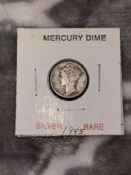 MERCURY DIME 1945 image