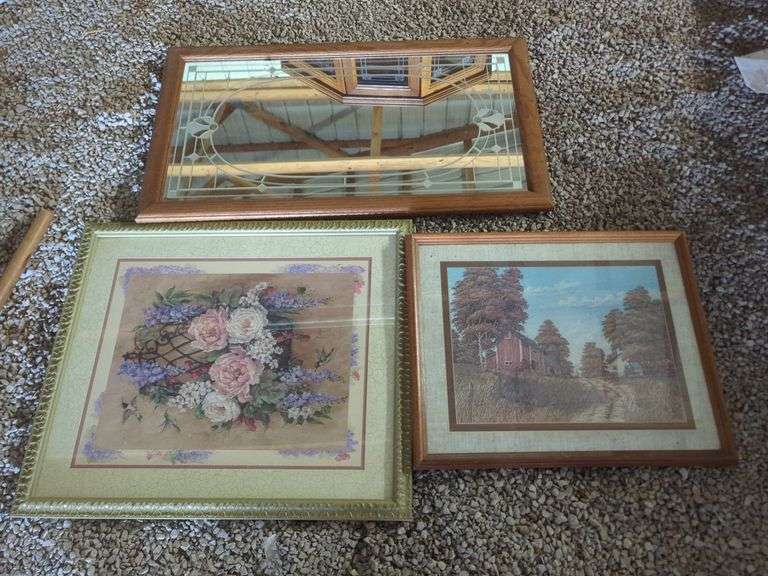 Framed Art and Beveled Mirror Assortment image
