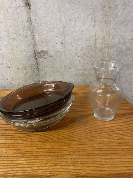 Pyrex Glass Bakeware and Vase