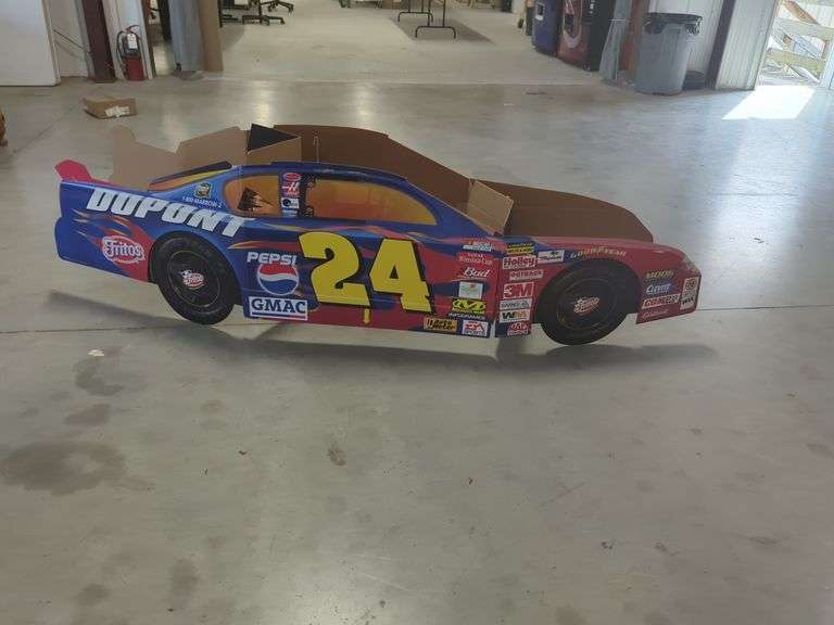Jeff Gordon #24 NASCAR Cardboard Cutout Car image