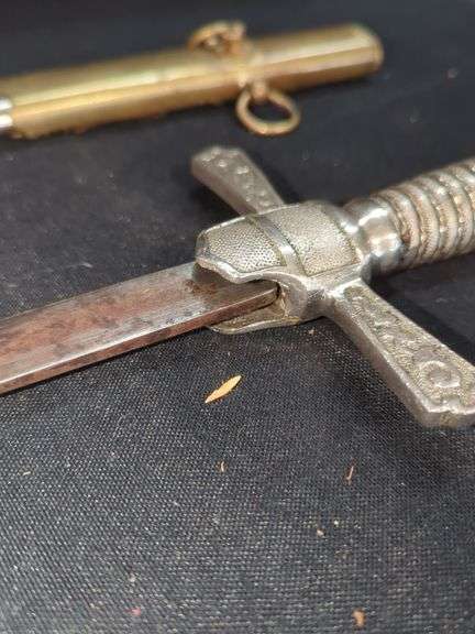 Metal Decorative Sword with Sheath