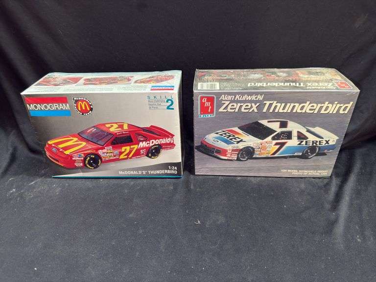 Monogram & AMT Thunderbird Model Car Kits