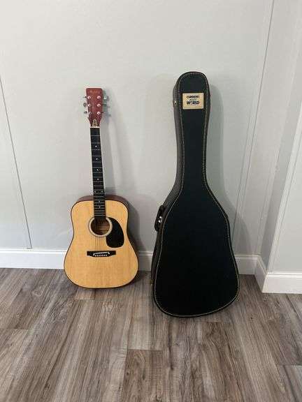 Harmony 41AK6700LD Acoustic Guitar with Case