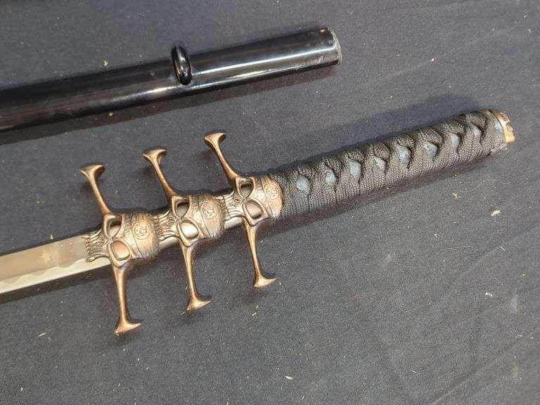 Decorative Fujiwara Master Katana Sword with Sheath