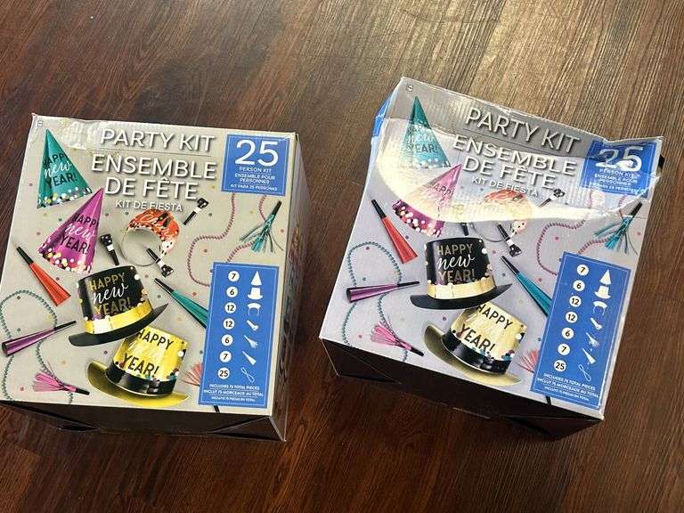 Two New Party Kits: 25-Person Celebration Set