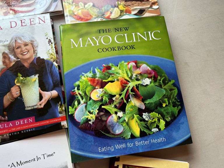 Lot of Cookbooks - Paula Deen, Mayo Clinic, Heavenly Delights and more