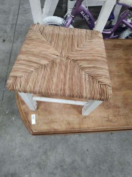 KIDS CANE BOTTOM CHAIR 12 INCHES FLOOR TO SEAT