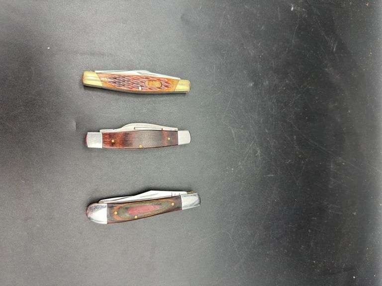 Pocket Knife Multi-Blade Assortment (3 Pieces)