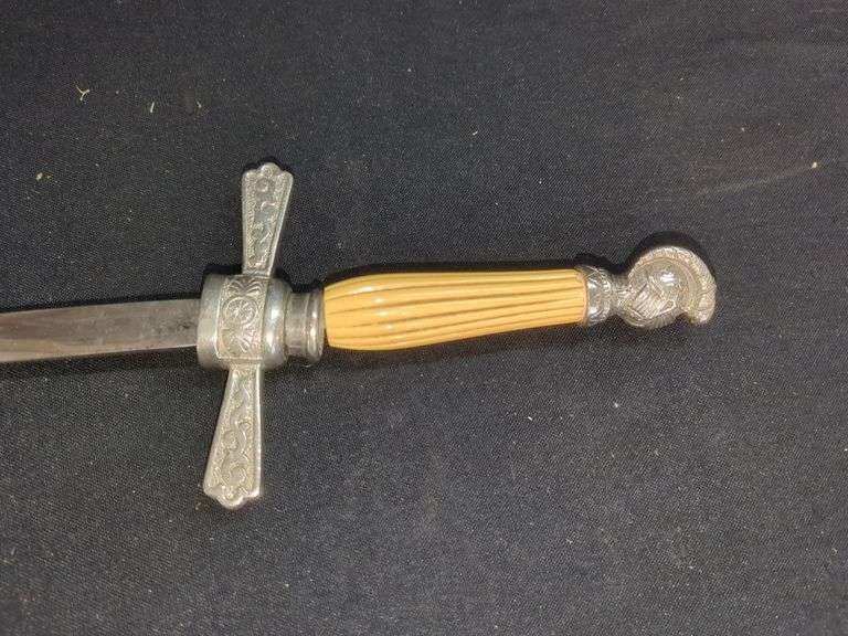 Decorative Sword with Spartan Helmet Pommel