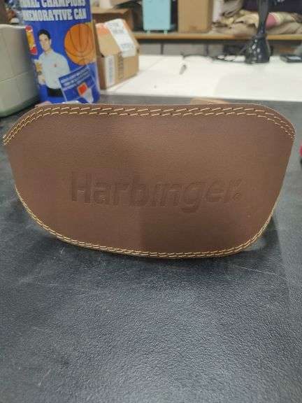 HARBINGER LEATHER WEIGHT LIFTING BELT